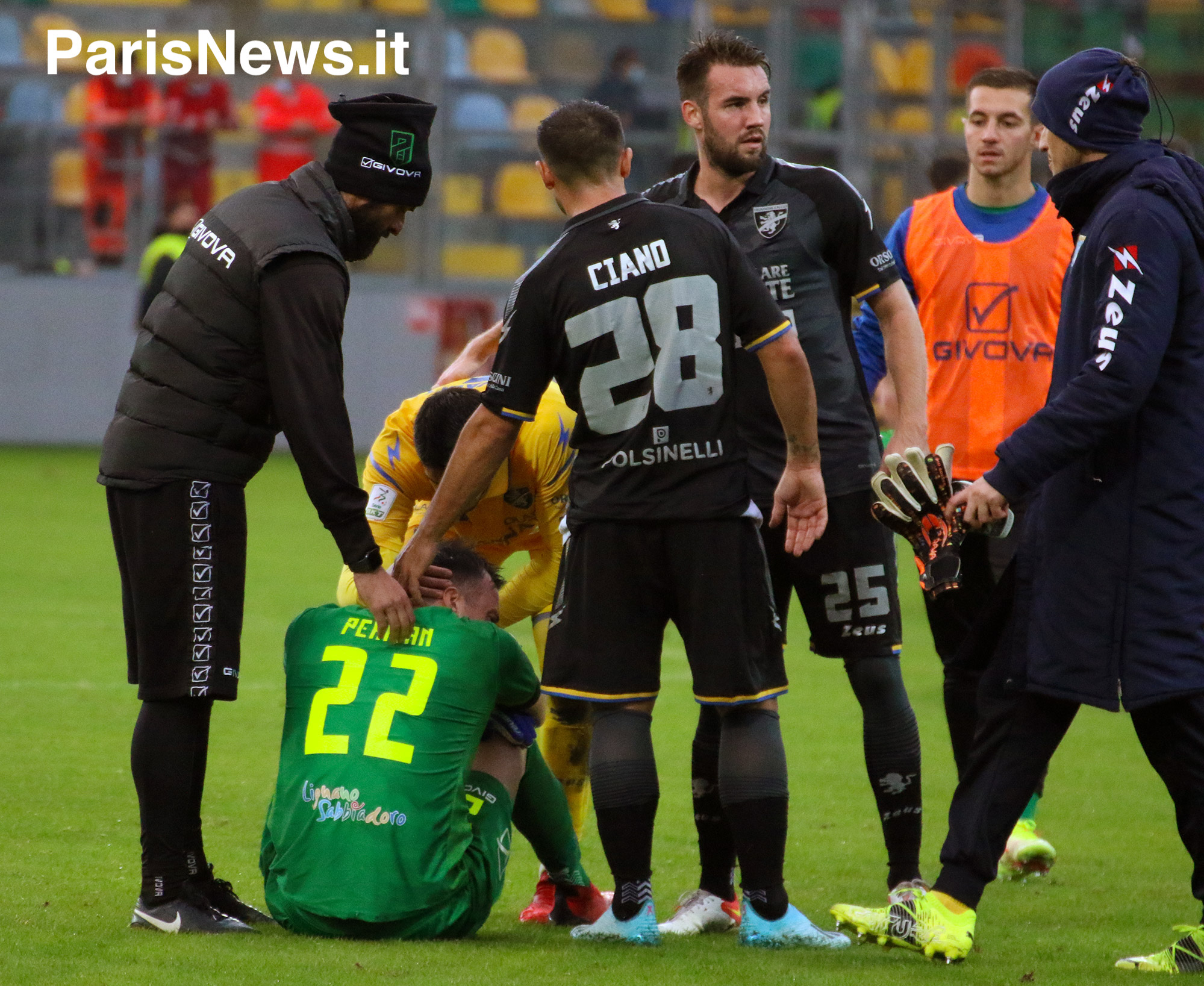 Perisan: in campo con il dolore nel cuore