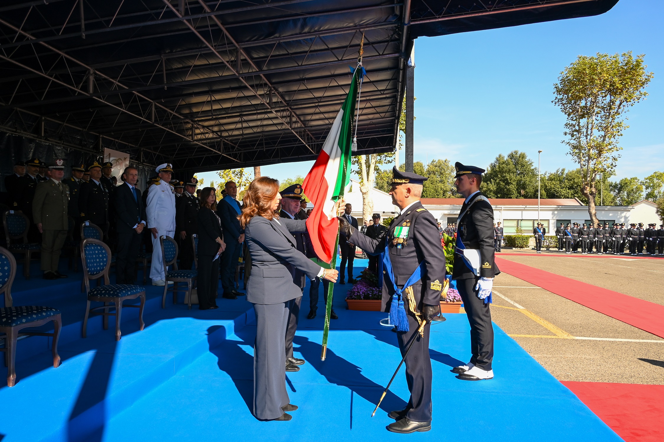 Consegna della Bandiera di Istituto alla 4ª Brigata di Borgo Piave