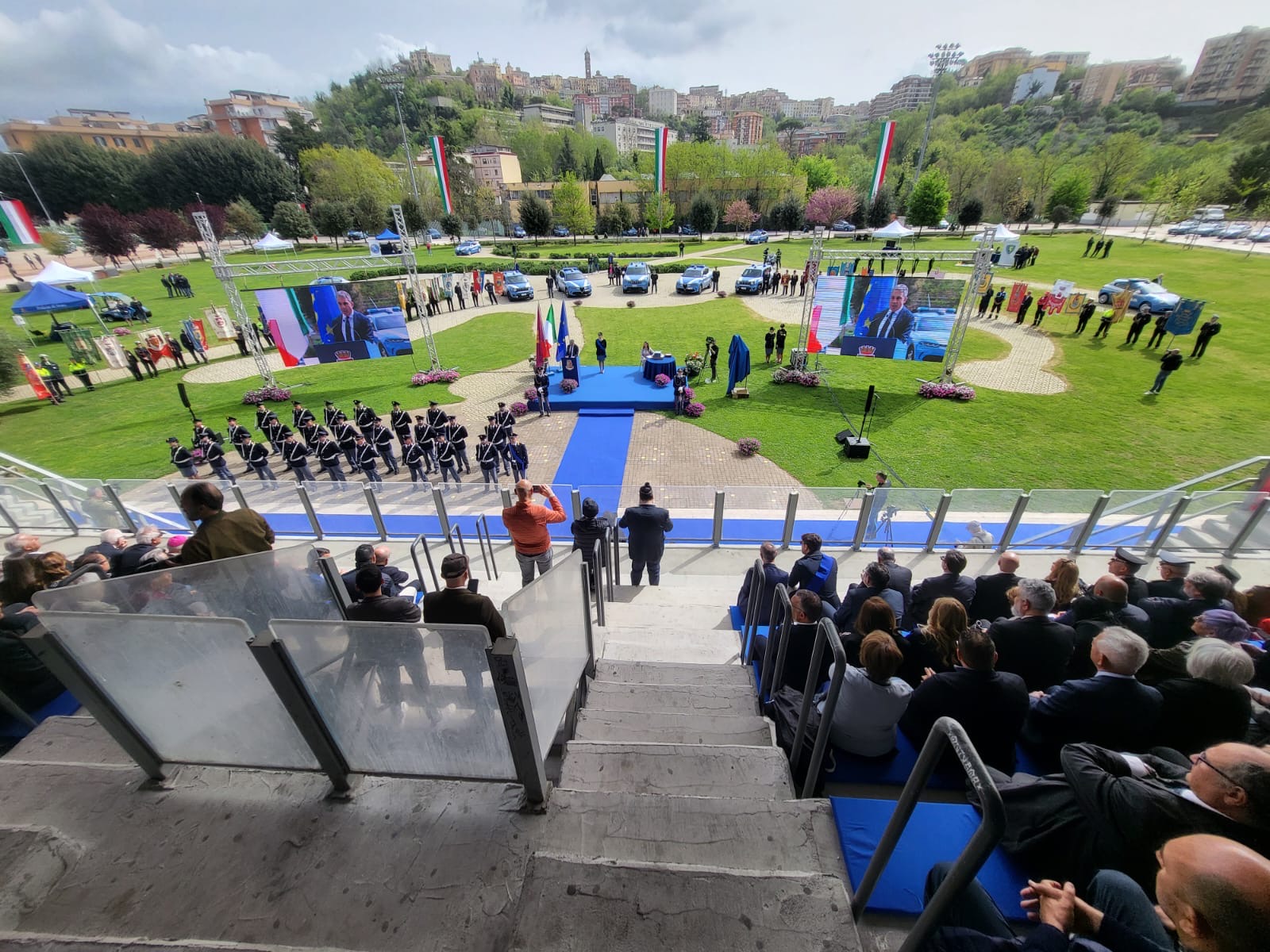 Frosinone - celebrazione dei 172 Anni della Fondazione della Polizia di Stato