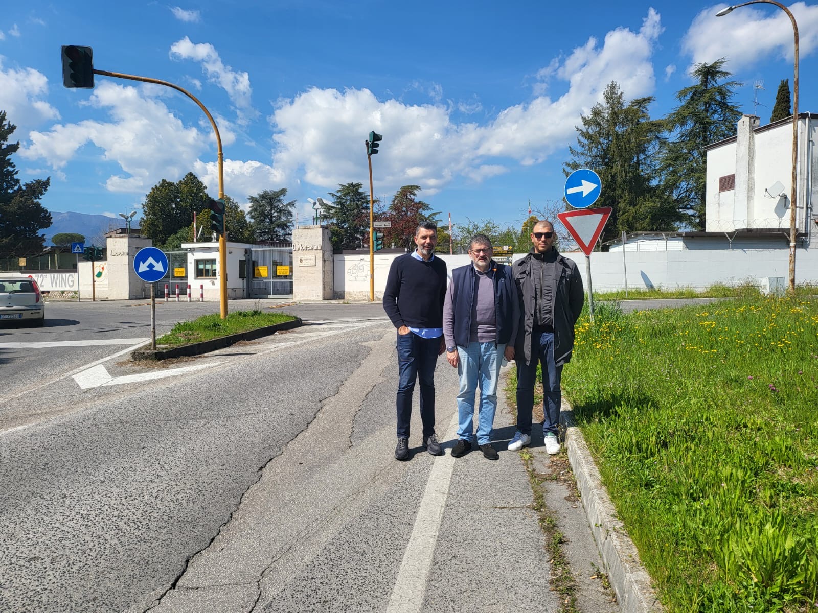 Frosinone- un sit-in per scongiurare il trasferimento del 72º Stormo