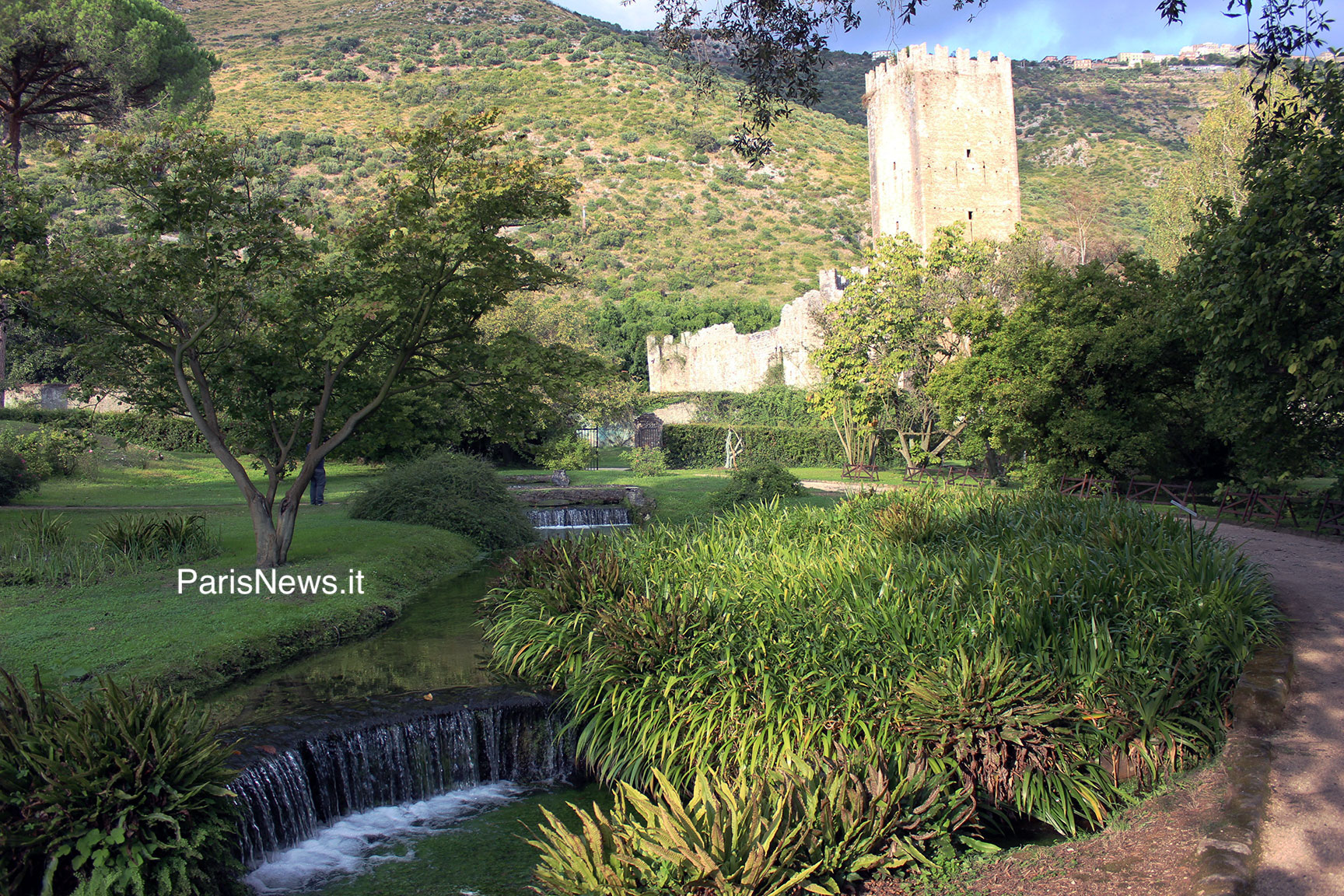 Ninfa: presentata la mostra ''I colori della prosperita'''