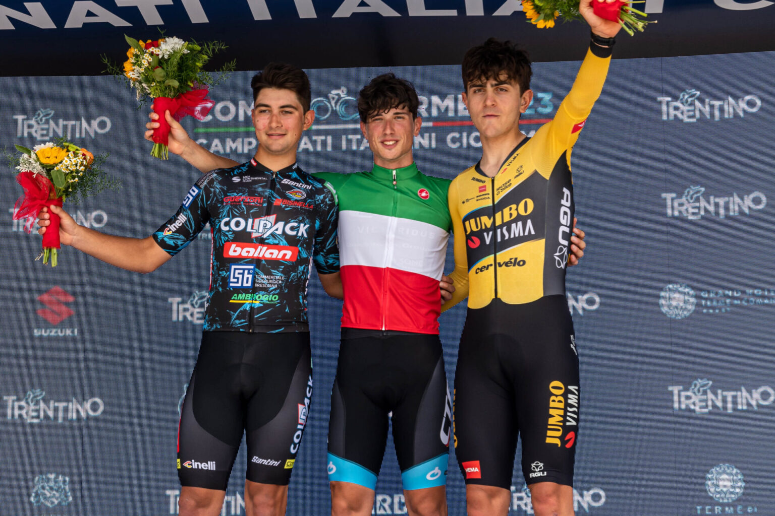 Cycling Team Friuli Victorious, trionfo di Olivo ai Campionati italiani a cronometro