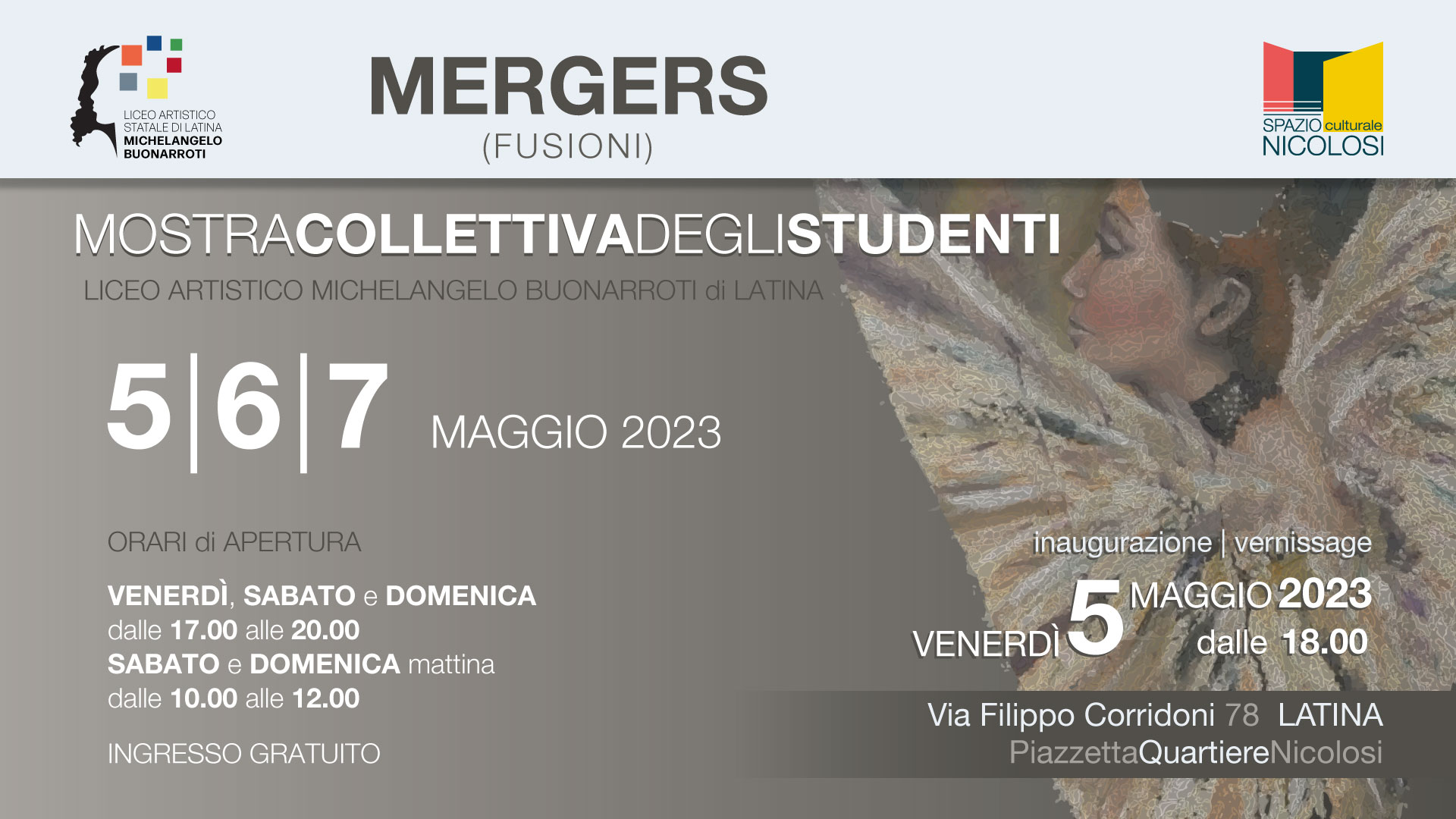 Latina: mostra collettiva “Merges”
