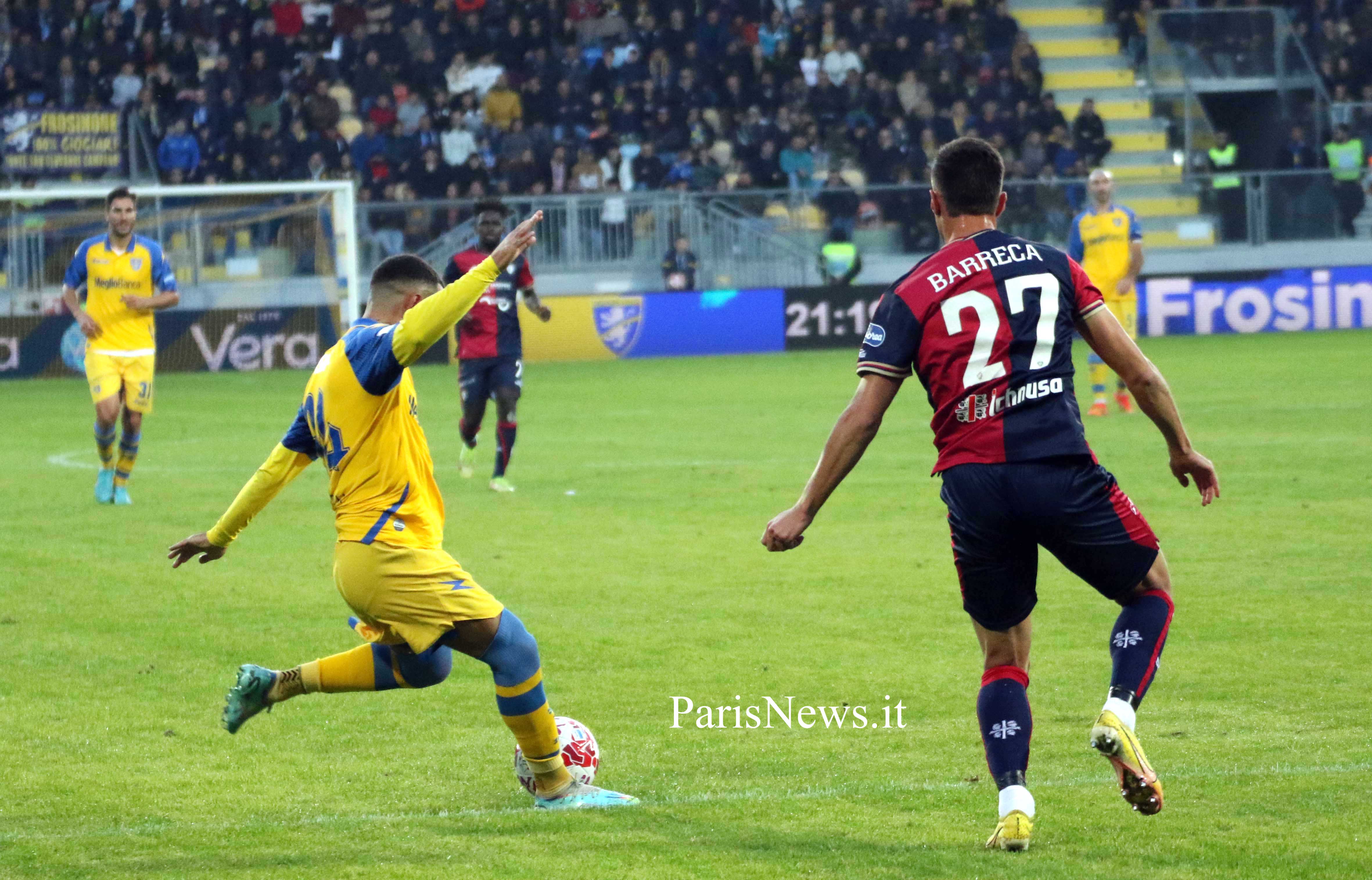 Frosinone - Cagliari 2-2