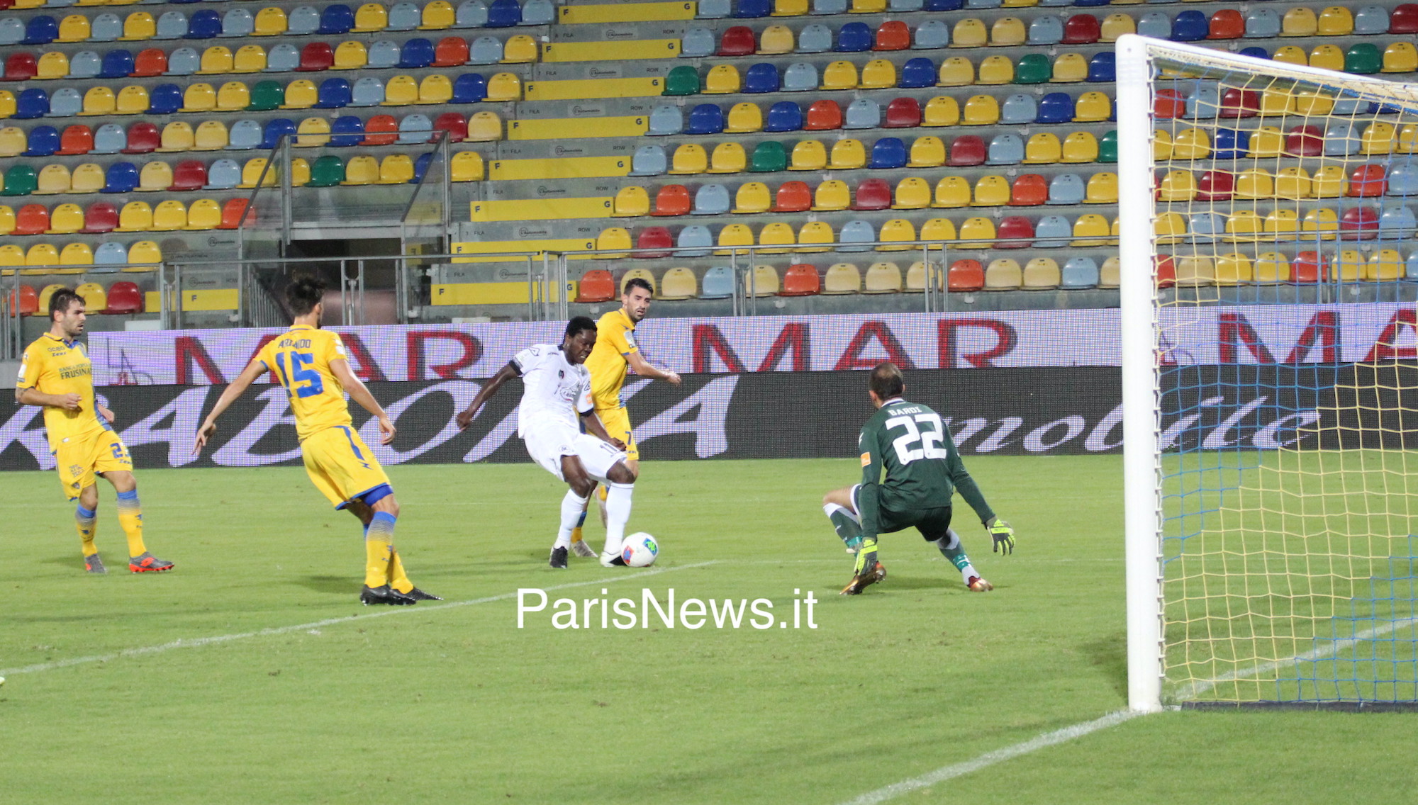 Frosinone - Spezia 0-1 fin