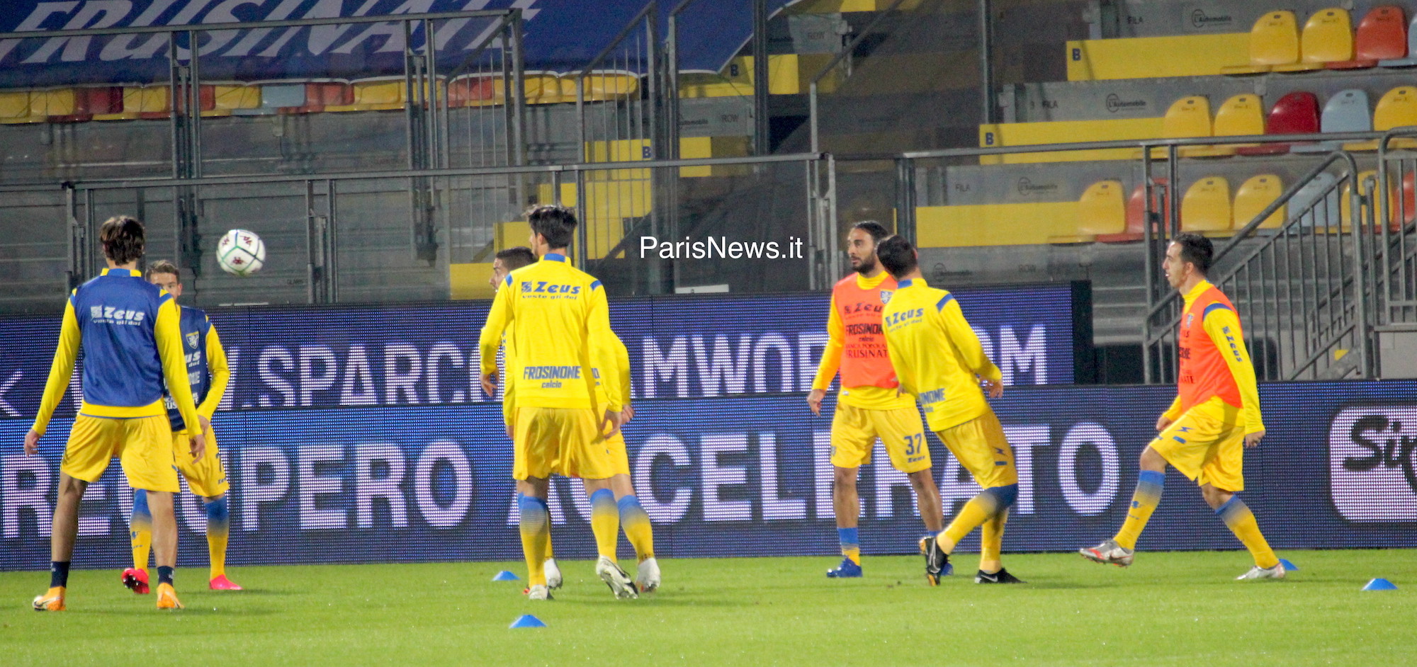 Frosinone: allenamento mattutino