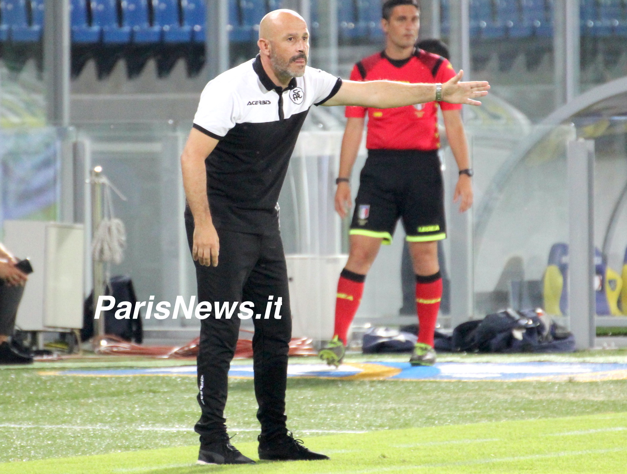 Italiano:''Meritavamo la vittoria. Complimenti al Frosinone''