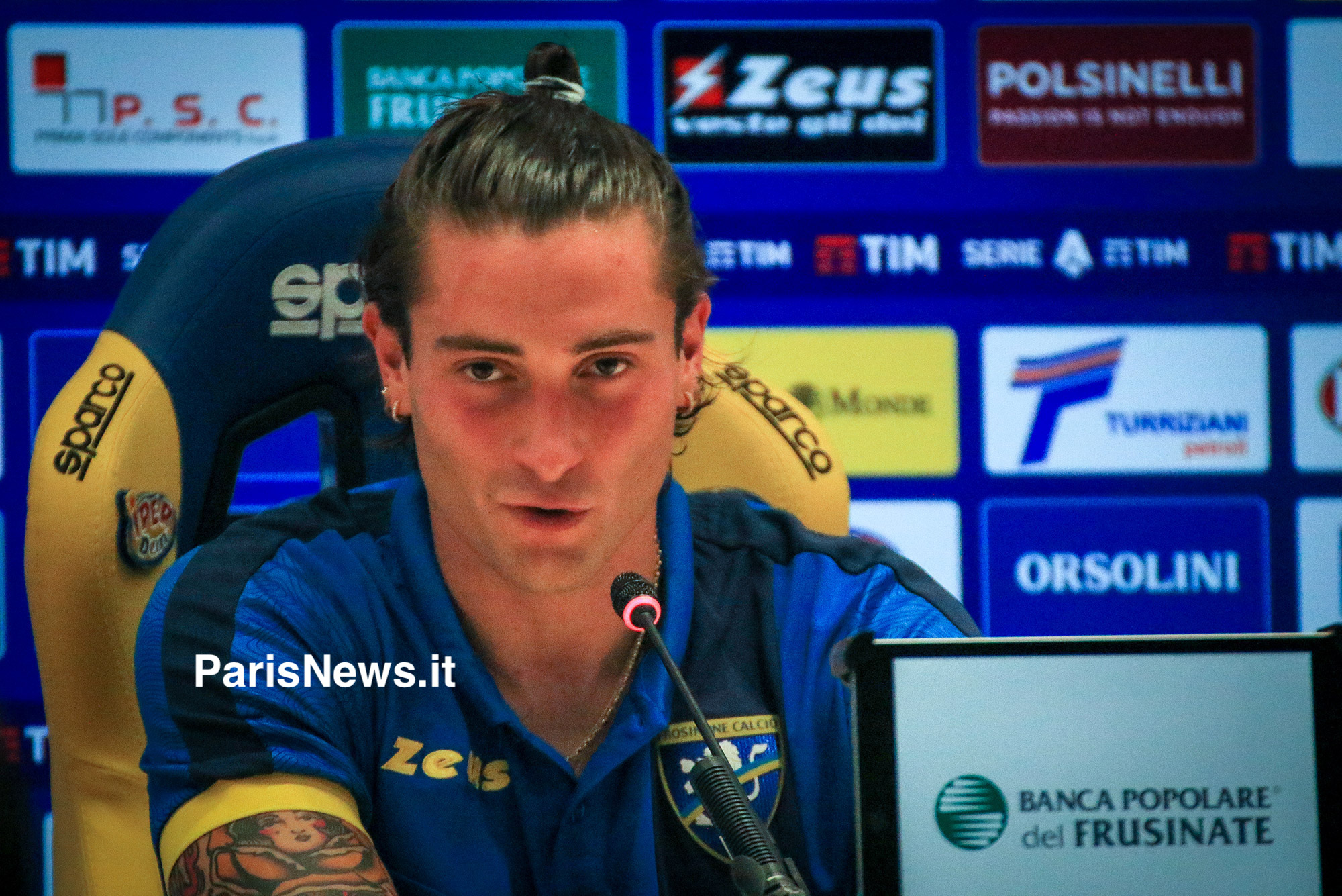 Turati:''Qui sono a casa, ciociari gente incredibile''