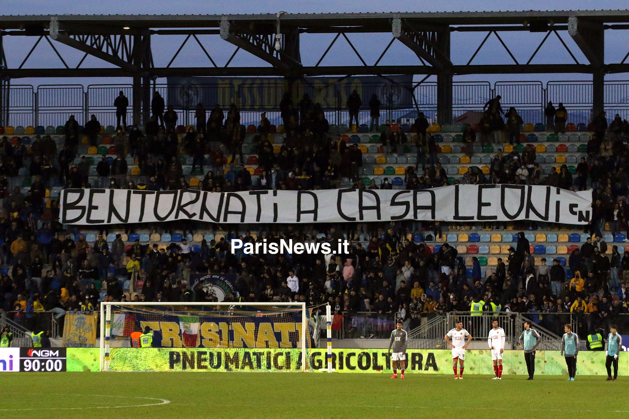 La Nord saluta Longo, Gori ed Ariaudo
