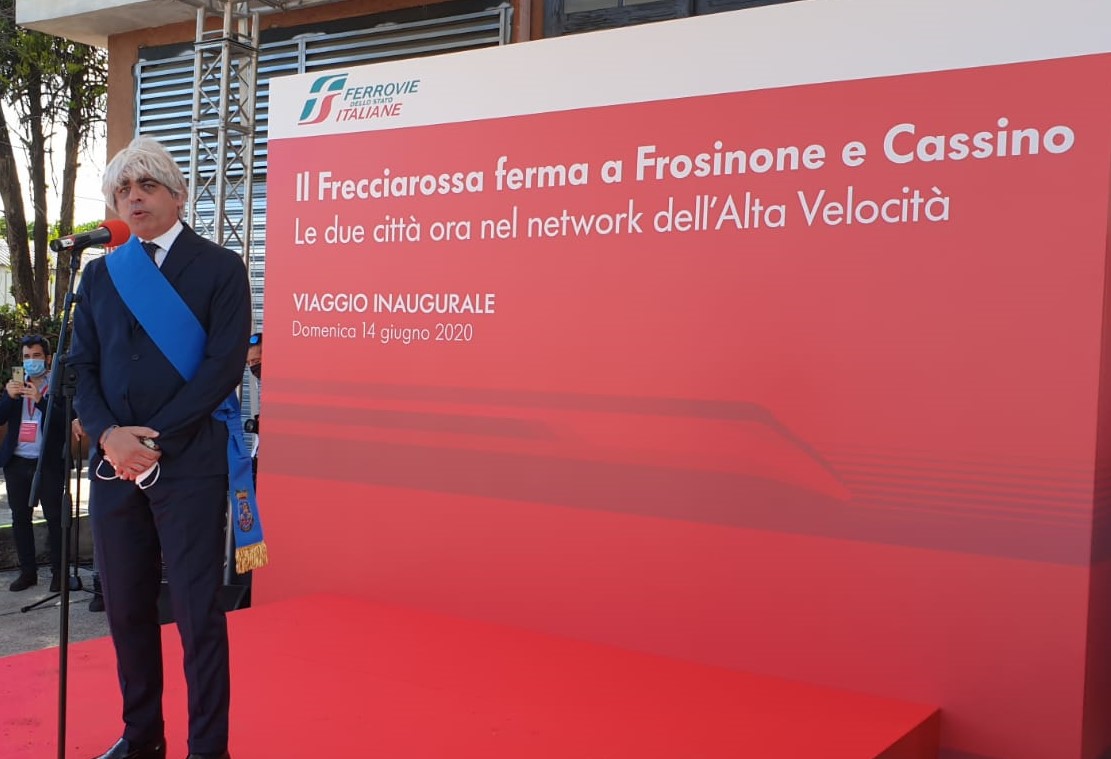 Frosinone, ecco l'Alta Velocita'