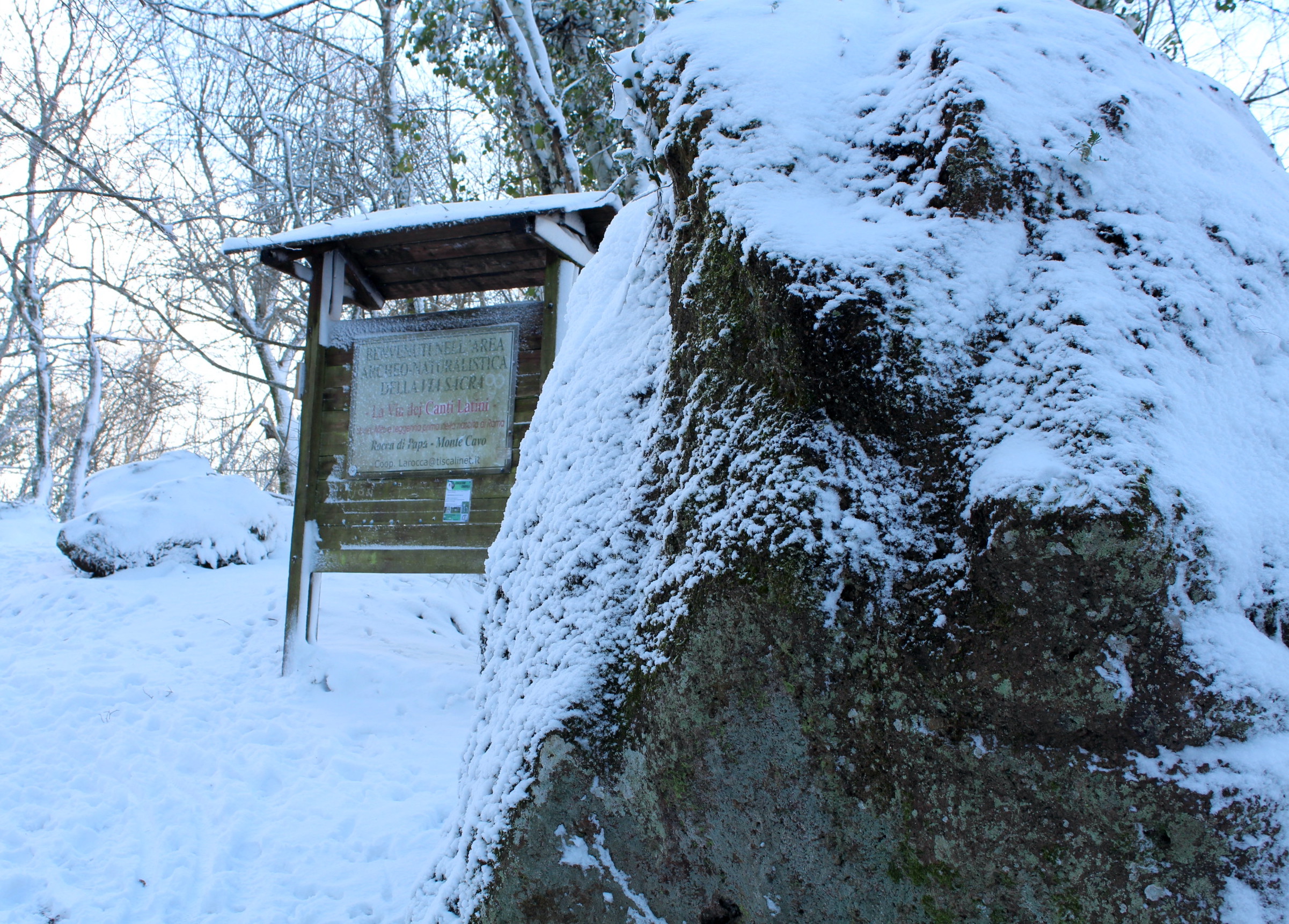 Neve Castelli Romani Rocca di Papa