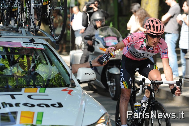 FAU019.JPG - Franck Faugere - LaPresse08 05 2011 AlbasportGiro d'Italia Seconda Tappanella foto: Marco Pinotti (ita) / htc-hightroadFranck Faugere - LaPresse08 05 2011 ParmaGiro d'Italia second stagein the photo: Marco Pinotti (ita) / htc-hightroad