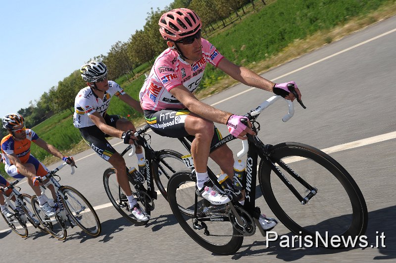 FAU028.JPG - Franck Faugere - LaPresse08 05 2011 AlbasportGiro d'Italia Seconda Tappanella foto: Marco Pinotti (ita) / htc-hightroadFranck Faugere - LaPresse08 05 2011 ParmaGiro d'Italia second stagein the photo: Marco Pinotti (ita) / htc-hightroad