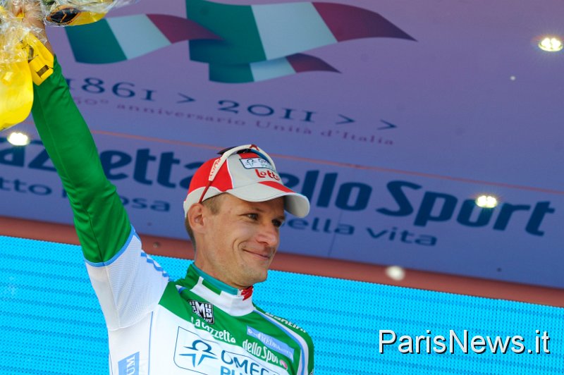 _GM10294.JPG - Gian Mattia D'Alberto - LaPresse08 05 2011 AlbasportGiro d'Italia arrivo Parmanella foto: Sebastian LannGian Mattia D'Alberto- LaPresse08 05 2011 ParmaGiro d'Italia second stagein the photo: Sebastian Lann