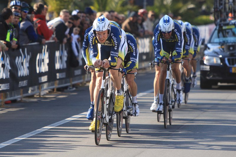 BUD88023.jpg - Foto : Daniele Badolato / Lapresse09/03/2011 Marina di CarraraCorsa Ciclistica Tirreno - AdriaticoNella foto la squadra VacansoleilPhoto : Daniele Badolato / Lapresse09/03/2011 Marina di CarraraTirreno - Adriatico Cycling raceIn the picture Vacansoleil team