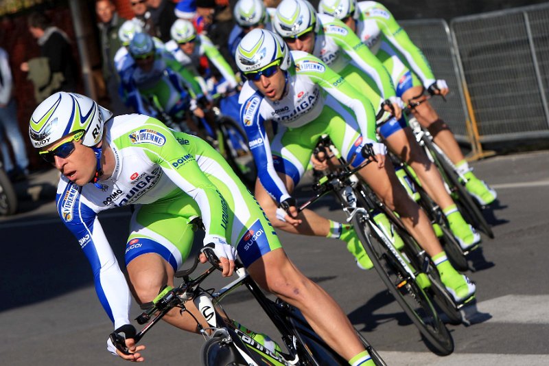BUD88402.jpg - Foto : Daniele Badolato / Lapresse09/03/2011 Marina di CarraraCorsa Ciclistica Tirreno - AdriaticoNella foto la squadra LiquigasPhoto : Daniele Badolato / Lapresse09/03/2011 Marina di CarraraTirreno - Adriatico Cycling raceIn the picture Liquigas team