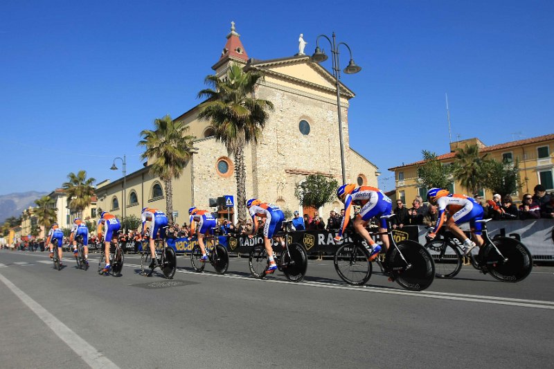 DAN12777.jpg - Foto : Daniele Badolato / Lapresse09/03/2011 Marina di CarraraCorsa Ciclistica Tirreno - AdriaticoNella foto la squadra vincitrice Rabobank Cycling teamPhoto : Daniele Badolato / Lapresse09/03/2011 Marina di CarraraTirreno - Adriatico Cycling raceIn the picture Rabobank Cycling team