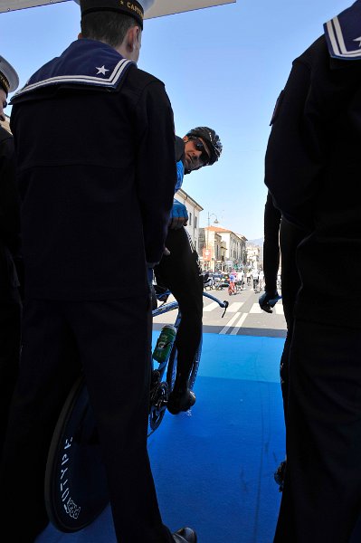 _GM31698.JPG - Gian Mattia D'Alberto - LaPresse09 03 2011 Marina di Carrara MSsport ciclismocorsa ciclistica "Tirreno Adriatico"nella foto: un momento della partenzaGian Mattia D'Alberto - LaPresse09 03 2011 Marina di Carrara"Tirreno Adriatico" Cycling racein the picture: the start