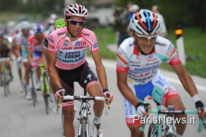 3FF_8559.JPG - Foto : Franck Faugere - LaPresse22 05 2011 Conegliano-Gardeccia/Val di FassasportGiro d'Italia tappa 15 - Conegliano - Gardeccia/Val di Fassanella foto: Alberto Contador - Jose RujanoPhoto : Franck Faugere - LaPresse22 05 2011 Conegliano-Gardeccia/Val di FassaGiro d'Italia stage 15 - Conegliano - Gardeccia/Val di Fassain the photo: Alberto Contador - Jose Rujano