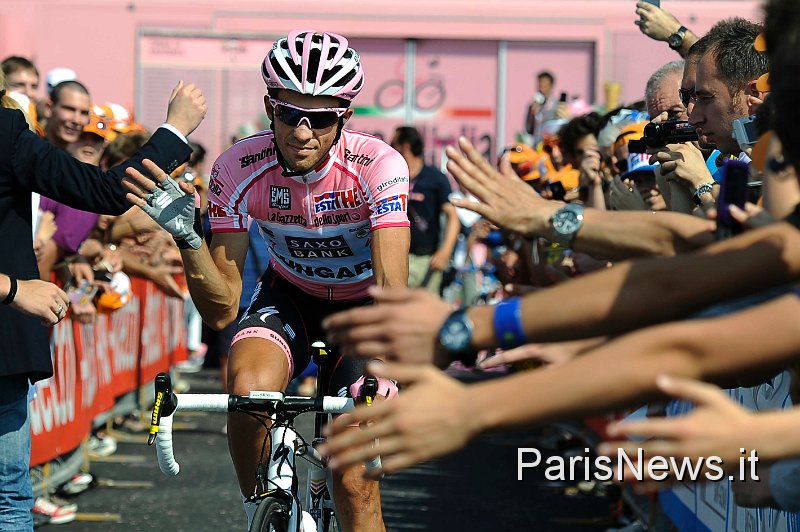 _GM31395.JPG - Gian Mattia D'Alberto - LaPresse22 05 2011 Conegliano VenetosportGiro d'Italia partenza quindicesima tappanella foto: Alberto ContadorGian Mattia D'Alberto - LaPresse22 05 2011 ConeglianoGiro d'Italia fifthteenth stagein the photo: Alberto Contador