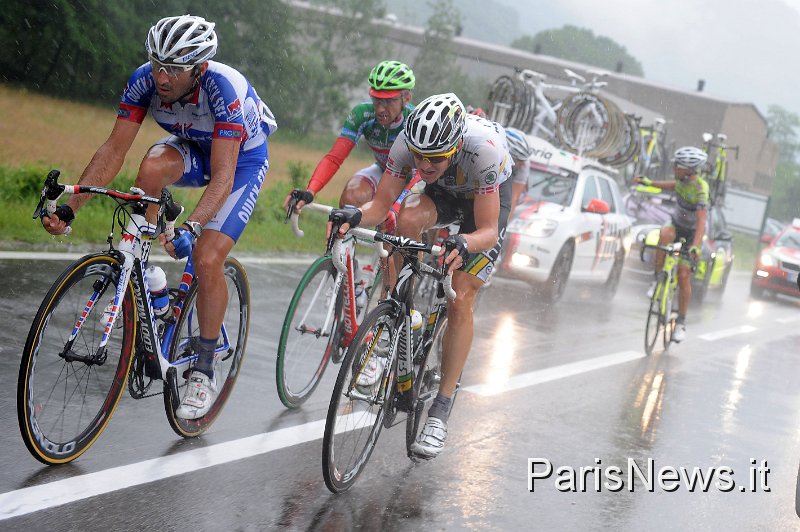 2FF_1996.JPG - Foto : Franck Faugere - LaPresse27 05 2011 Bergamo-MacugnagasportGiro d'Italia tappa 19 - Bergamo - Macugnaganella foto: fuggitivi - Jerome Pineau - Lars BakPhoto : Franck Faugere - LaPresse27 05 2011 Bergamo-MacugnagaGiro d'Italia stage 19 - Bergamo - Macugnagain the photo: escape - Jerome Pineau - Lars Bak
