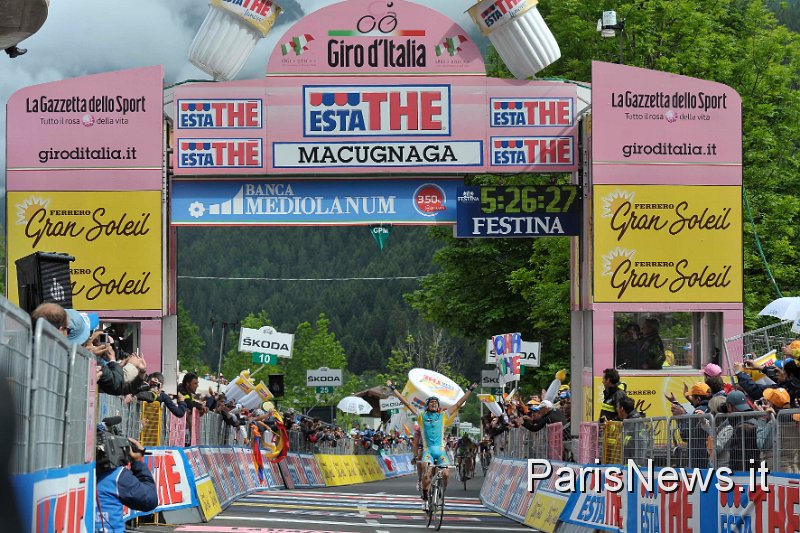 _GM17775.jpg - Gian Mattia D'Alberto - LaPresse27 05 2011 MacugnagasportGiro d'Italia Diciannovesima tappanella foto: Paolo TiralongoGian Mattia D'Alberto - LaPresse27 05 2011 MacugnagaGiro d'Italia Nineteenth stagein the photo: Paolo Tiralongo