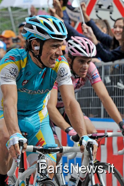 _GM17792.jpg - Gian Mattia D'Alberto - LaPresse27 05 2011 MacugnagasportGiro d'Italia Diciannovesima tappanella foto: Paolo Tiralongo , Alberto ContadorGian Mattia D'Alberto - LaPresse27 05 2011 MacugnagaGiro d'Italia Nineteenth stagein the photo: Paolo Tiralongo , Alberto Contador