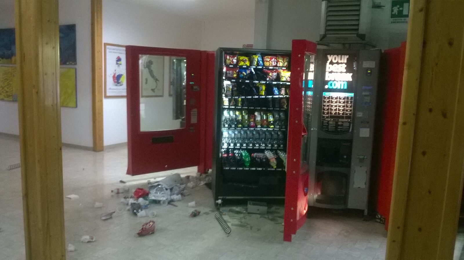 Latina, tentato furto al Liceo Artistico